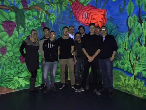 Unser Team beim Jahres-Kick-off 2018
